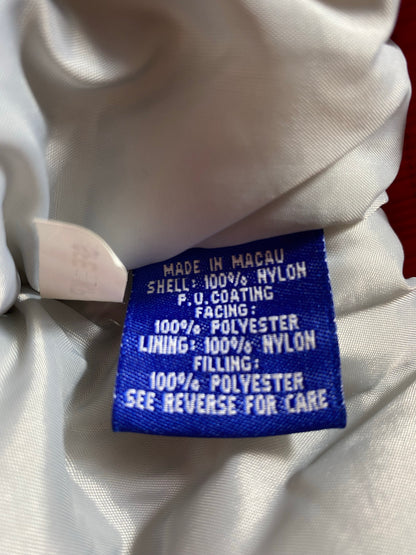 Vintage STARTER x OHIO STATE  Size XL Nylon Padded Jacket  / K8332