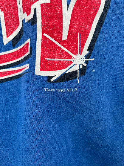 1995 NEW YORK GIANTS Size XXL Vintage NFL Sweat-Shirt / A8822