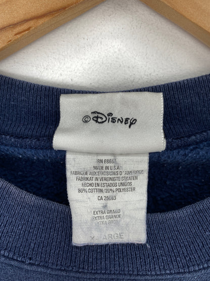 00' WALT DISNEY WORLD Size XL Vintage Sweat-shirt / A4541