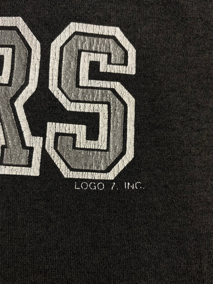 90’s LOS ANGELES RAIDERS Size No Tag( approx. M) Vintage NFL T-shirt / K4921