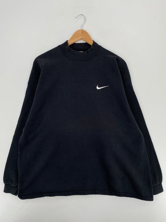 90's NIKE MINI SWOOSH Made in USA Size XL Vintage Sweat-Shirts / A5750