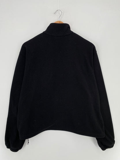 90’s HARLEY DAVIDSON Approx. Size L Vintage Half Zip Sweat-Shirt / E739