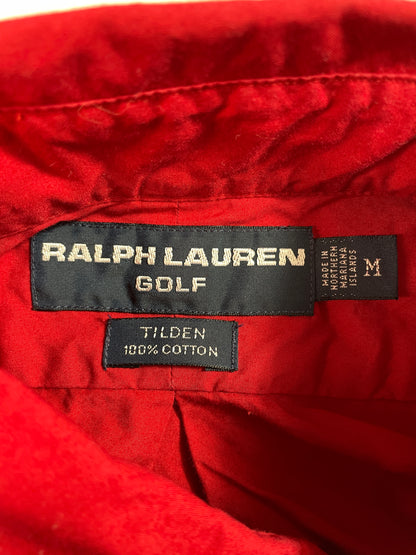 90’s POLO BEAR RALPH LAUREN GOLF Size M Vintage Button Down Shirt / G3399B
