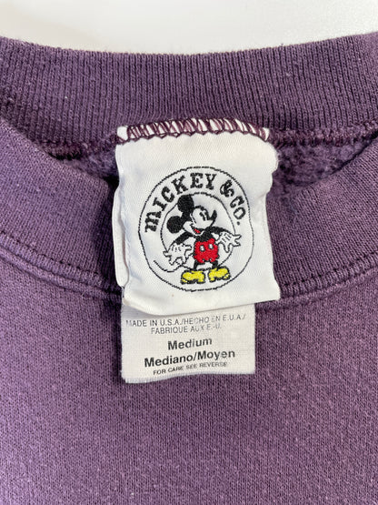 90's DISNEY MICKEY Made in USA Size M Vintage Sweat-shirt / A8820