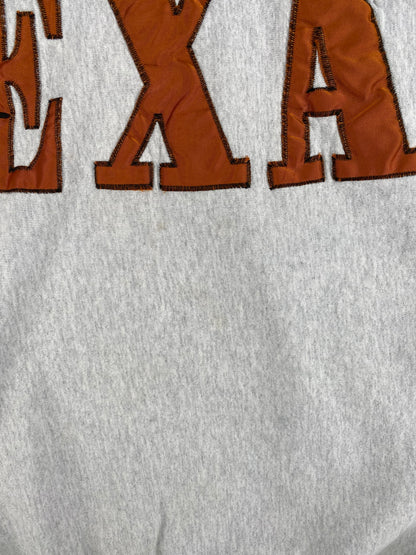 90’s TEXAS LONGHORNS Made in USA Size L Vintage College Sweat-Shirt / A1820