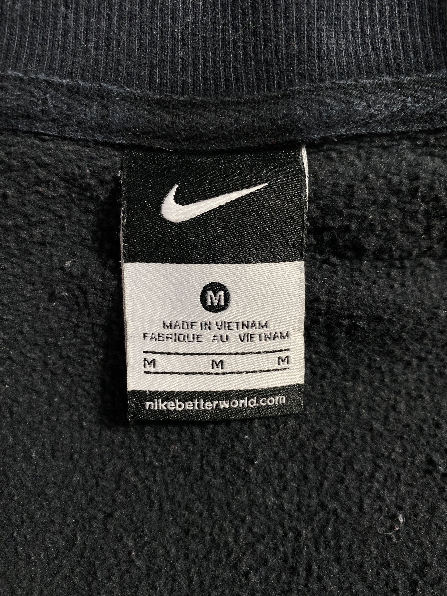 Vintage NIKE WASHINGTON Size M Vintage College Half Zip Sweat-Shirt / A4026