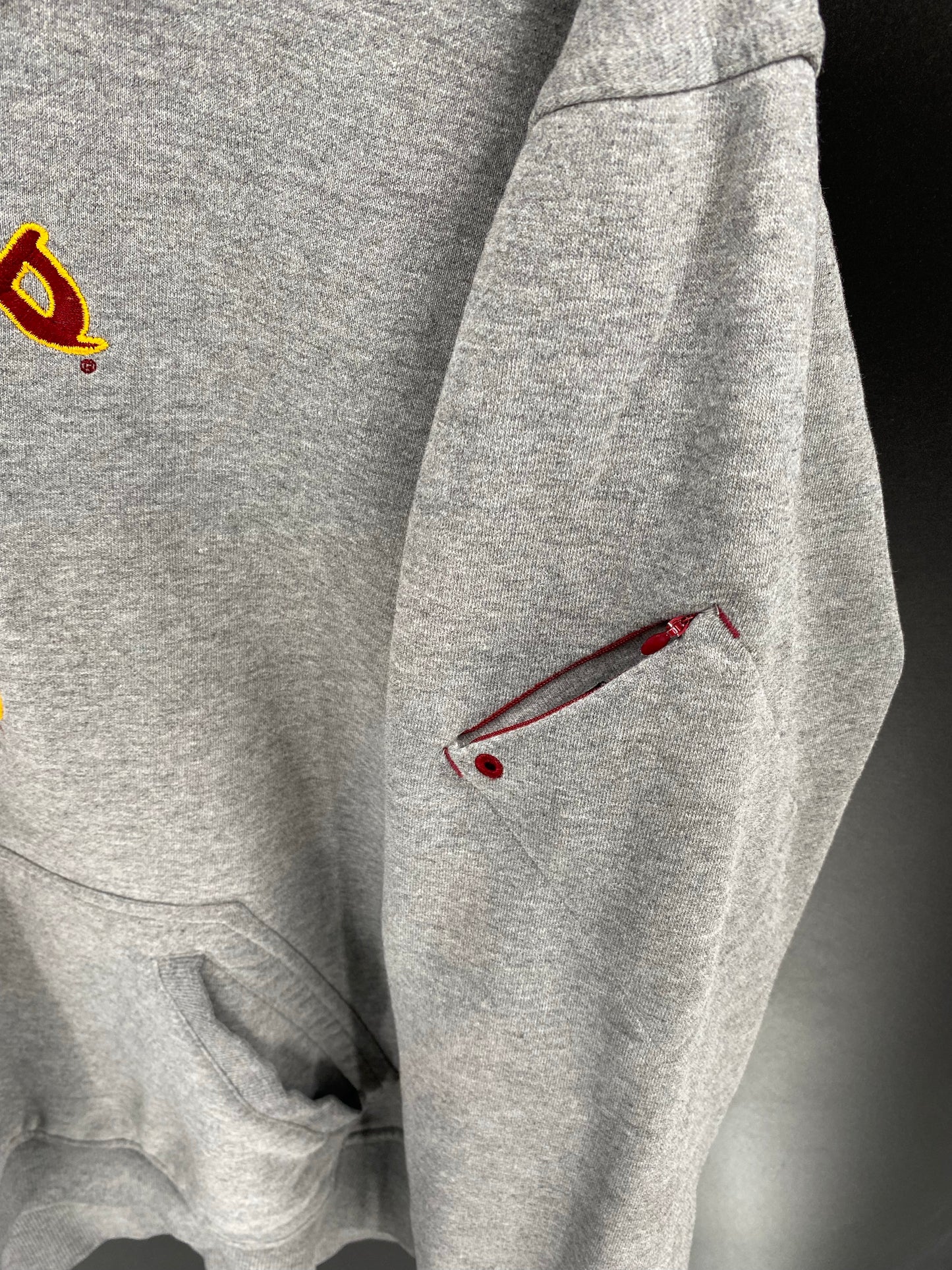 00’ NIKE  USC TROJANS Size L Vintage Hoodie Sweat-Shirt / K4561