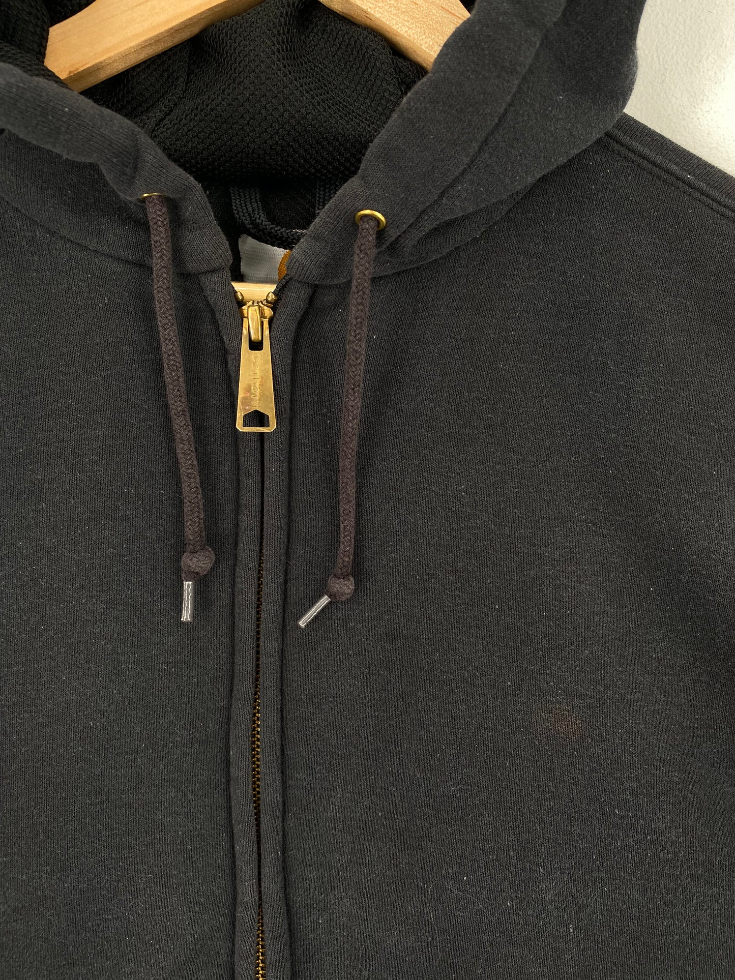 Vintage CARHARTT Size Approx.XL Double Faced Zip-Up Hoodie Sweat-Shirt  / A1647
