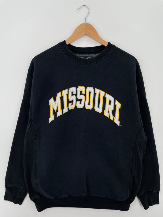 Vintage MISSOURI Size L Vintage College Sweat-Shirt / A6916
