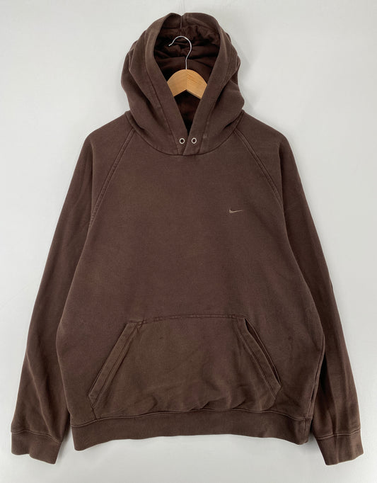 00' NIKE MINI SWOOSH Size L Vintage Hoodie Sweat-shirt / E2813S