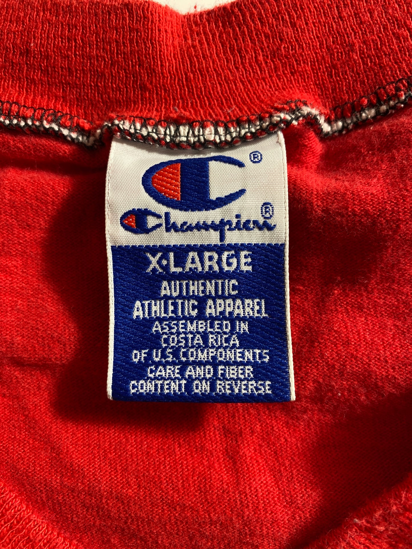 VINTAGE CHAMPION CHICAGO BULLS Size XL NBA T- Shirt / K2152