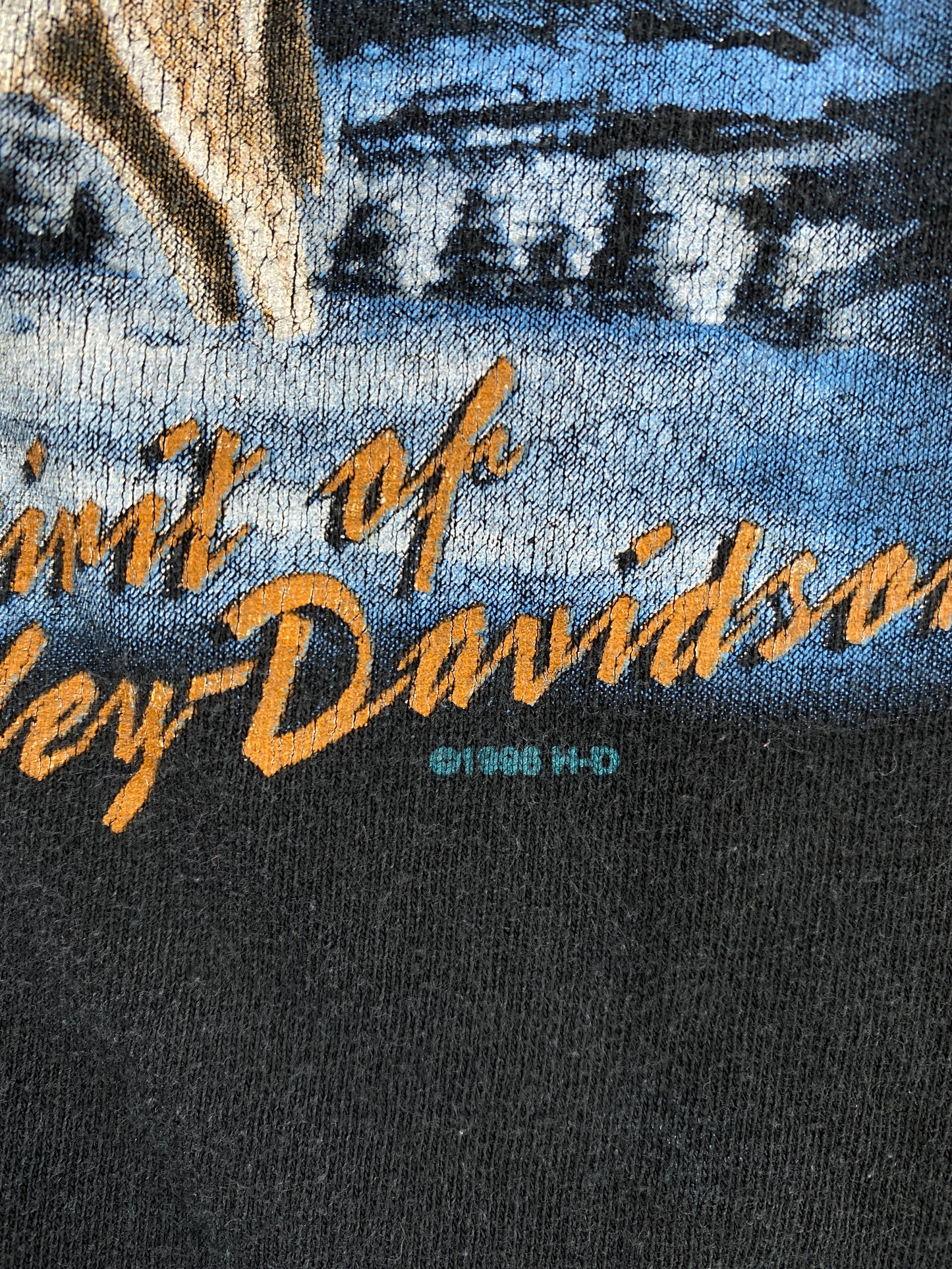 .1995 HARLEY DAVIDSON Made in USA Size XL Vintage T-Shirt / E2792T
