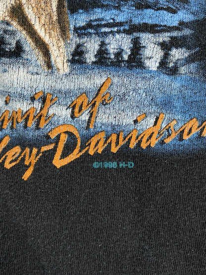 .1995 HARLEY DAVIDSON Made in USA Size XL Vintage T-Shirt / E2792T