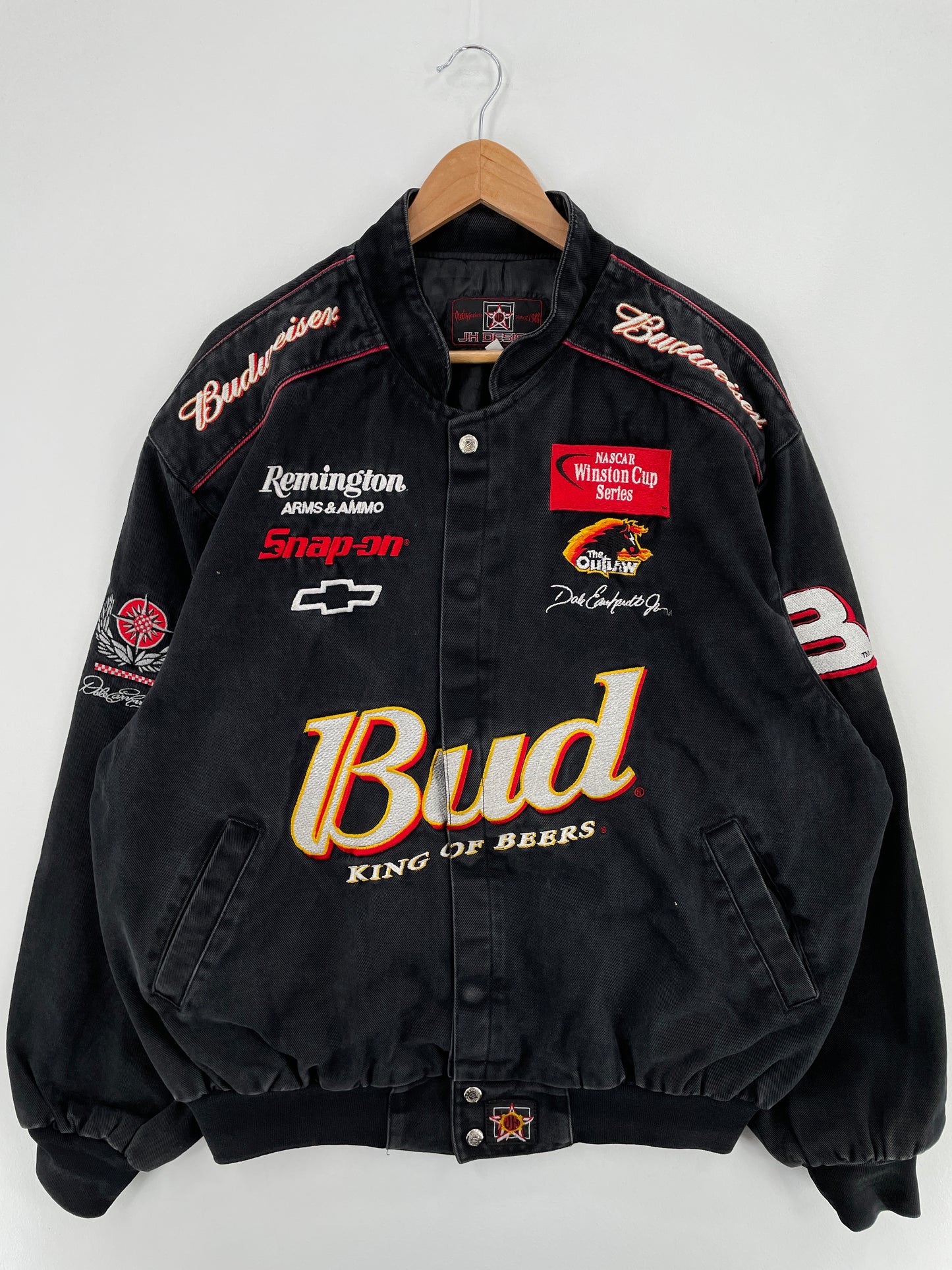 Vintage BUD WEISER Size XXL Racing Jacket / E610