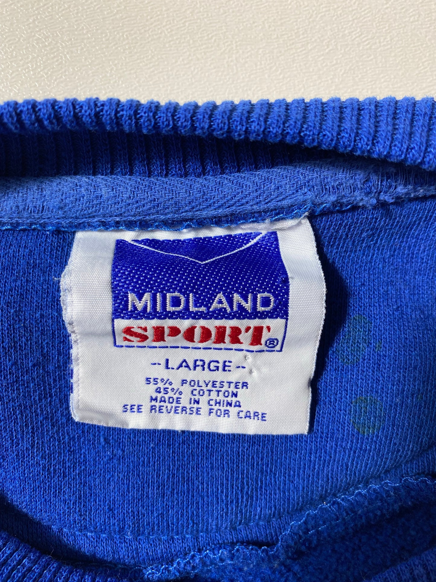 90's KANSAS Size L Vintage College Sweat-shirt / K6399