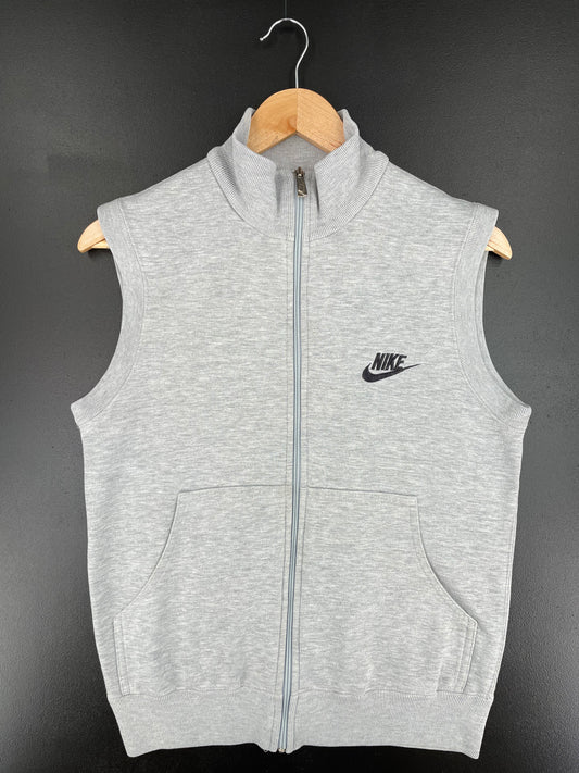 80's NIKE Size S Vintage Zip-up Sweat Vest / A225