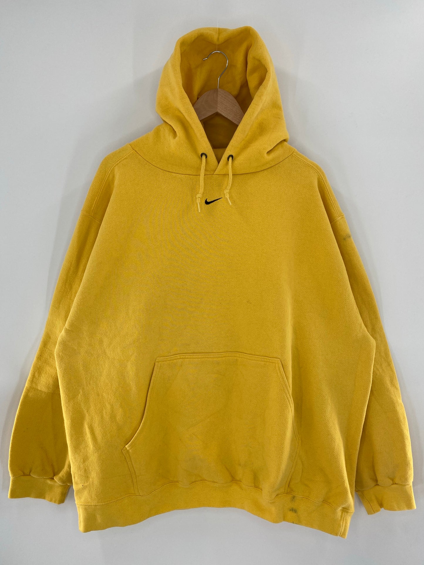 90's NIKE CENTER SWOOSH Made in USA Size XXL Vintage Hoodie Sweat-shirt / k5683