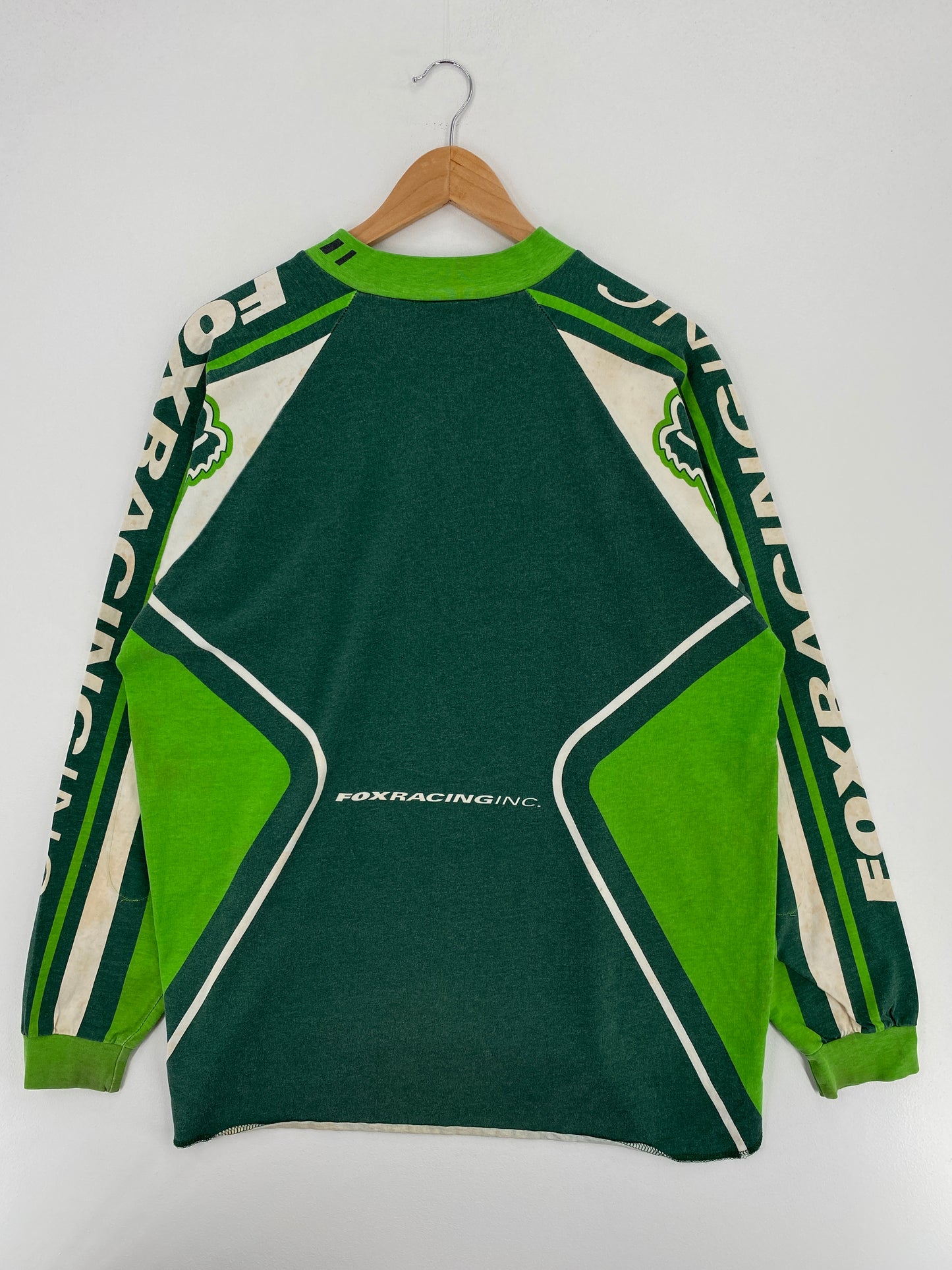 00' FOX RACING Size L Vintage Racing Long Sleeve T-Shirt / A5002