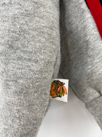 00' NIKE CHICAGO BLACKHAWKS Size XL Vintage NHL Hoodie Sweat-Shirt / K6111