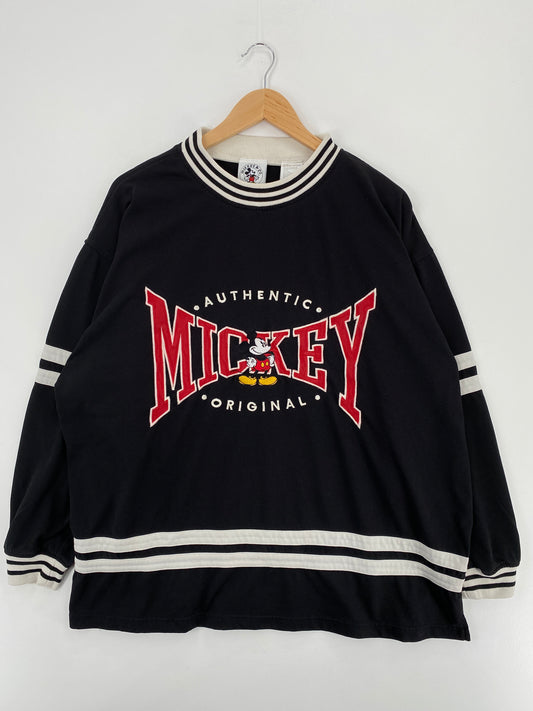 90’s DISNEY MICKEY Size XL Vintage Sweat-Shirt / A4054