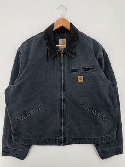 Vintage CARHARTT Size XL Duck Zip-up Jacket / A8510