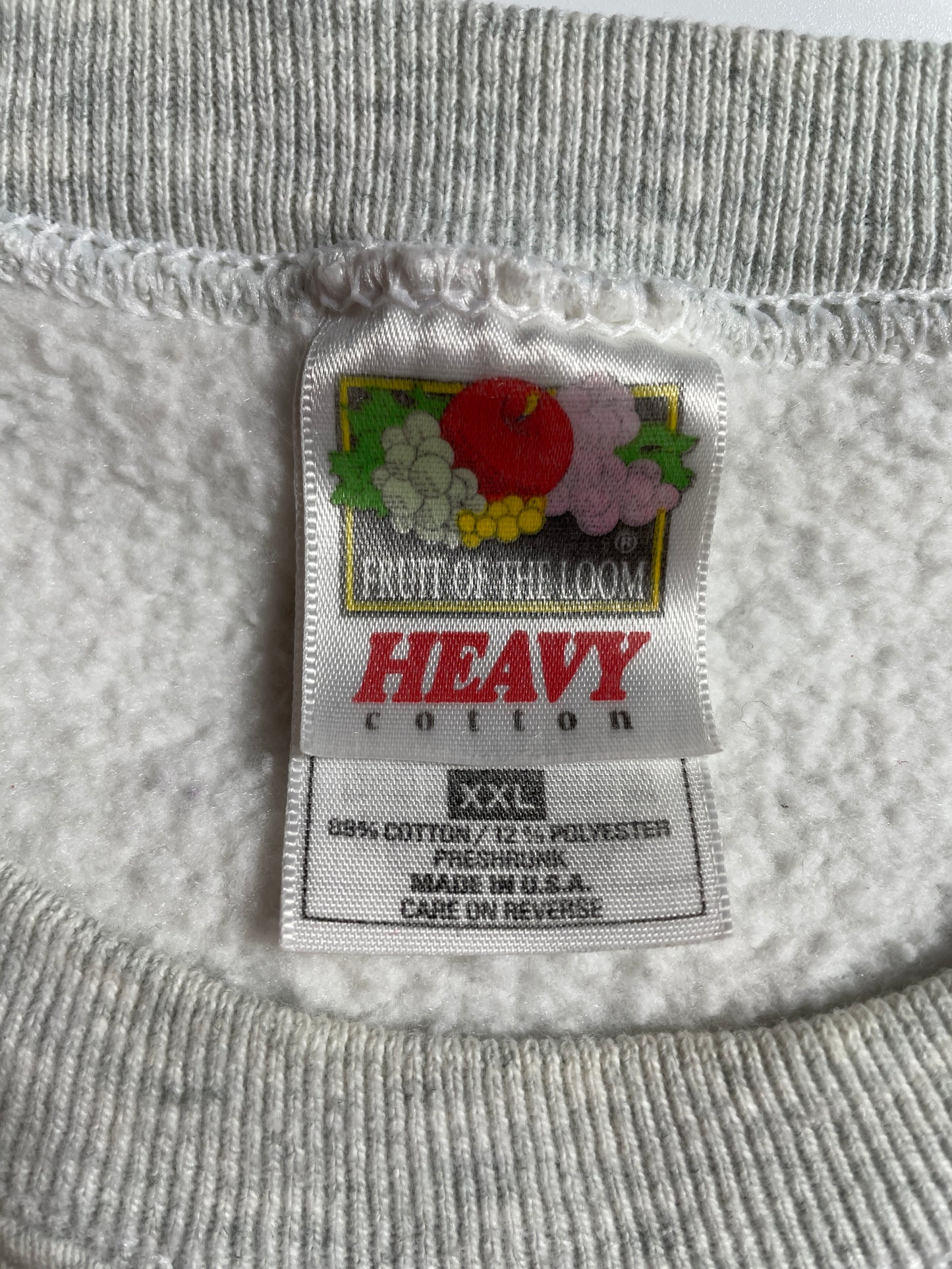 1998 UNIVERSITY OF TENNESSEE Made in USA Size XXL Vintage College Sweat-Shirt / E5913S