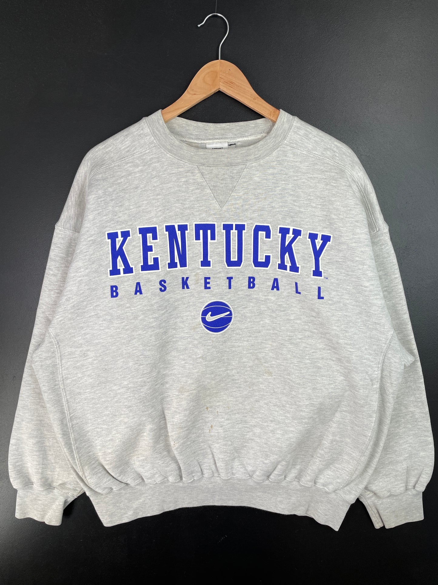 90's NIKE x KENTUCKY Size L College Vintage Sweat-Shirt / A9211