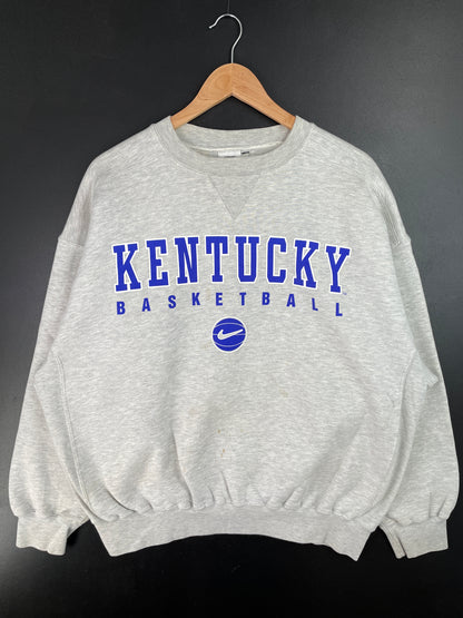 90's NIKE x KENTUCKY Size L College Vintage Sweat-Shirt / A9211