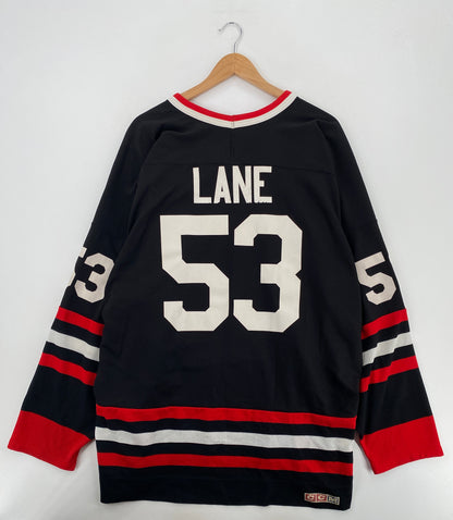 Vintage WHARTON x TAZ Size XXL Vintage NHL Hockey Game Shirt / A6151