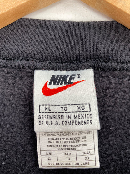 90's NIKE MINI SWOOSH Size XL Vintage Sweat Shirts / A7260
