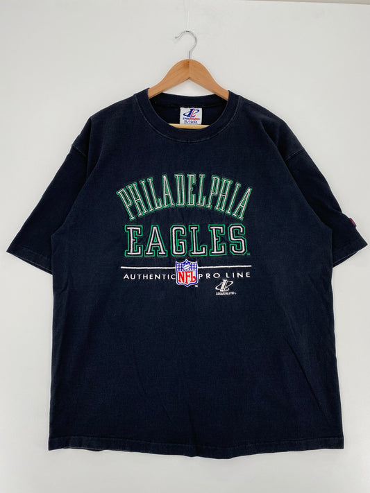 Vintage PHILADELPHIA EAGLES Made in USA Size XL NFL T-Shirt / A2570