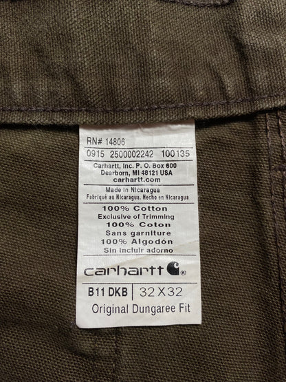 Vintage CARHARTT Size 32x32 Duck Pants / K7225