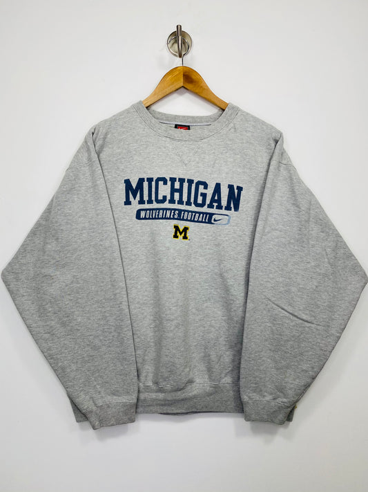 90’s NIKE MICHIGAN Vintage Sweat-Shirt / 5183