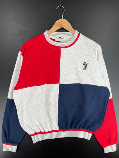90’s DISNEY MICKEY Size L Vintage Sweat-Shirt / E3621S