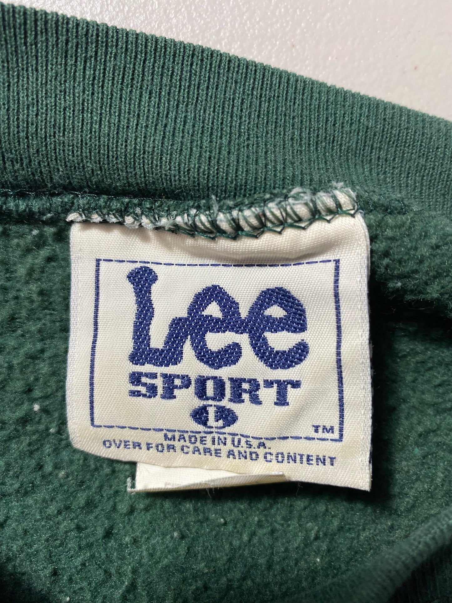 90's GREEN BAY PACKERS Made in USA Size L Vintage NFL Sweat-Shirt / E1351S