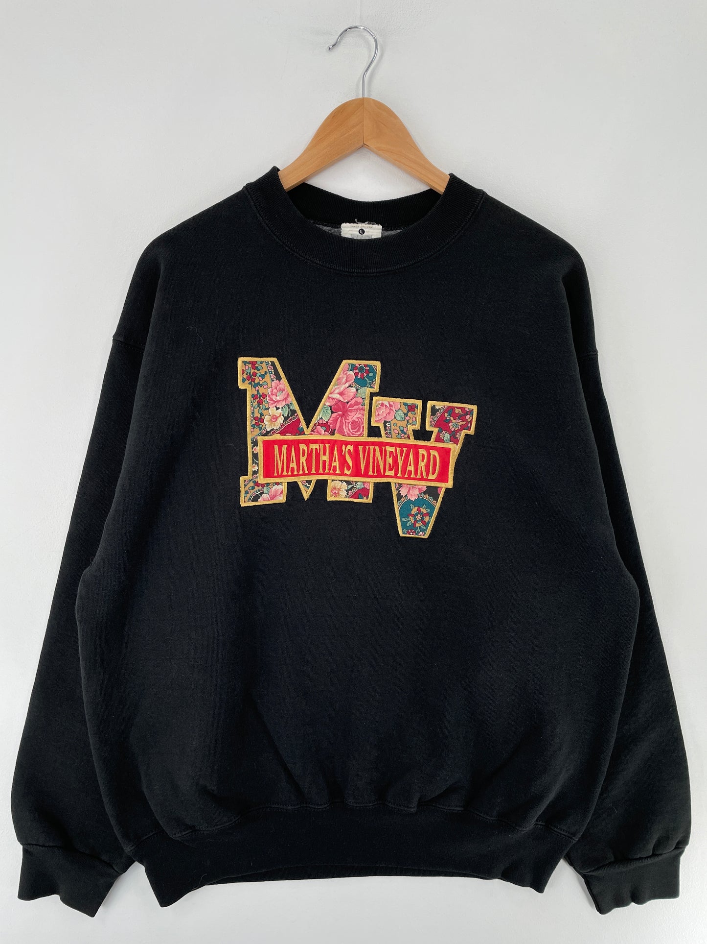 90's MARTHA'S VINEYARD Made in USA Size L Vintage Sweat-Shirt / E6336S