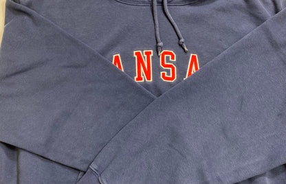 90’s NIKE KANSAS Vintage Hoodie Sweat-Shirt / 4883
