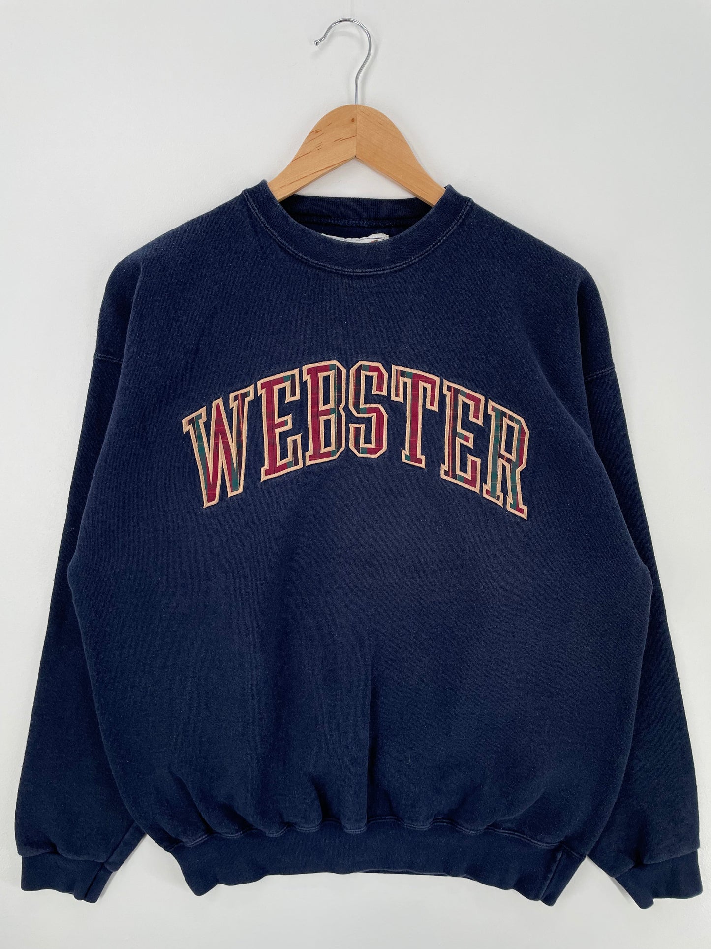 90's LOS ANGELES WEBSTER Made in USA Size L Vintage College Sweat-Shirt / E3509S