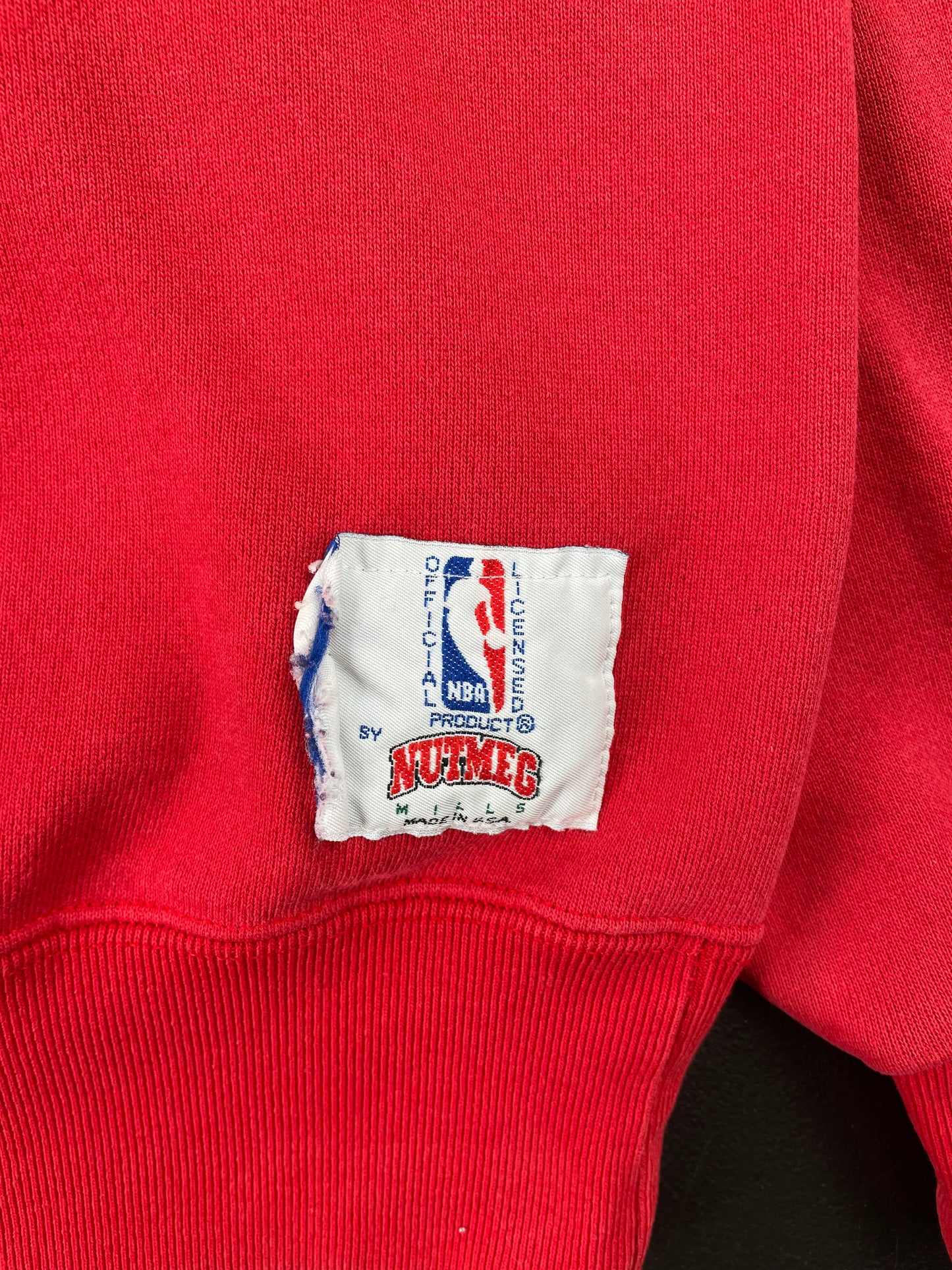 90's CHICAGO BULLS Made in USA Size XL Vintage NBA Sweat-Shirt / A9363
