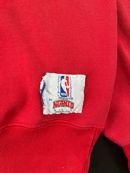 90's CHICAGO BULLS Made in USA Size XL Vintage NBA Sweat-Shirt / A9363