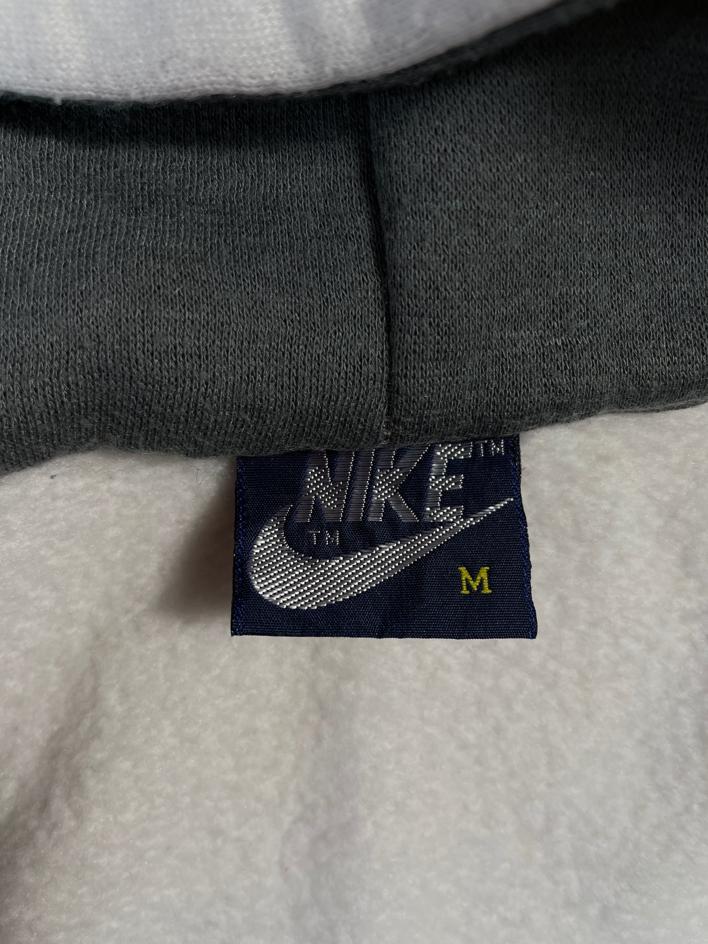 80's NIKE Size M Vintage Hoodie Zip-up Sweat-shirt / A9718