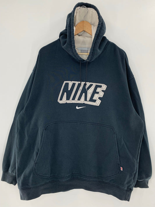 00' NIKE Size XL Vintage Hoodie Sweat-shirt/ K5802