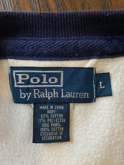 90's POLO RALPH LAUREN Size L Vintage Sweat-Shirt / E1601S