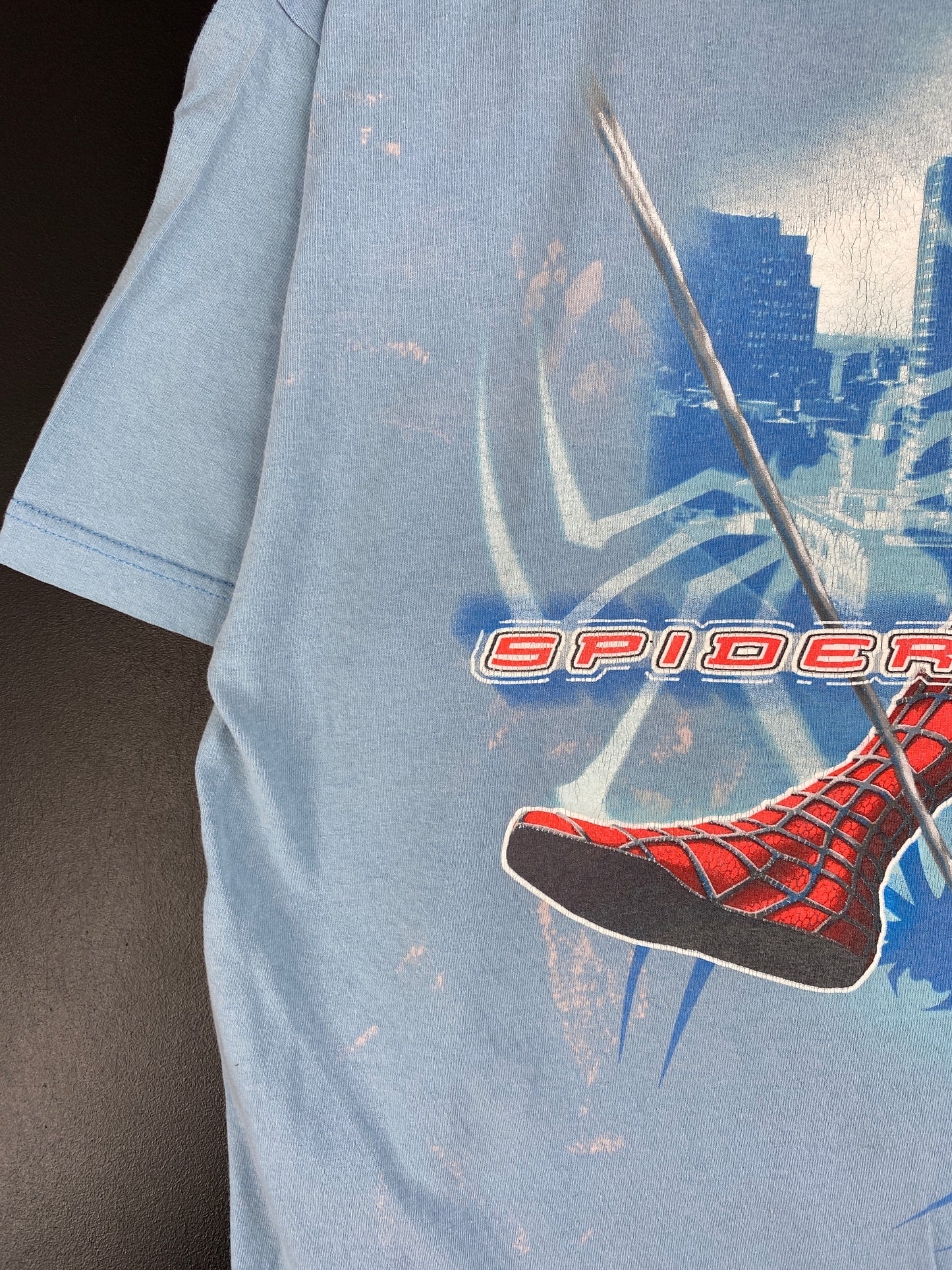 2004 MARVEL SPIDER-MAN Size XL Vintage T-shirt / E954