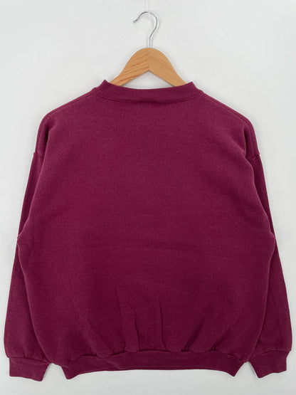 90's DISNEY WINNIE THE POOH Made in USA Size L Vintage Sweat-shirt / A6534