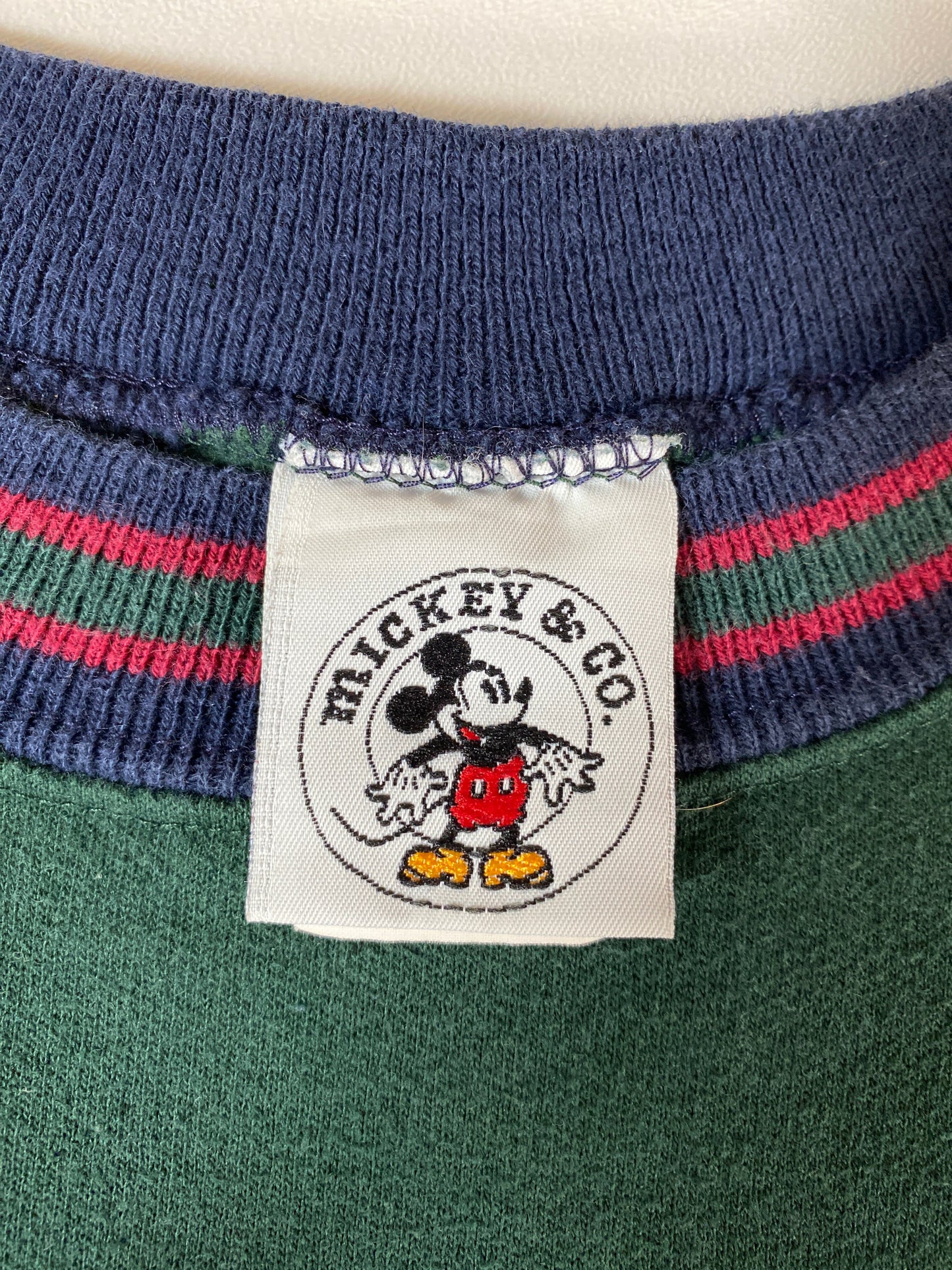 90’s DISNEY MICKEY Made in USA Size L Vintage Sweat-shirt / K9869