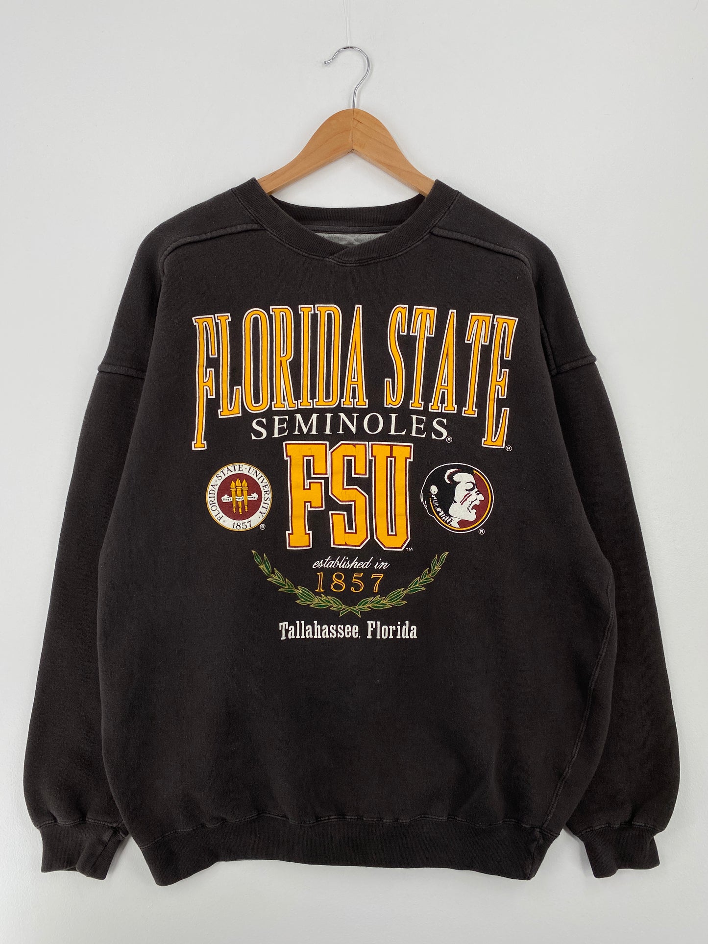 90's FLORIDA STATE Size L Vintage College Sweat-Shirt / A8658