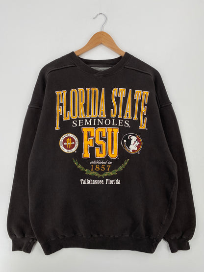 90's FLORIDA STATE Size L Vintage College Sweat-Shirt / A8658