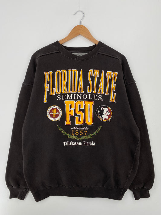 90's FLORIDA STATE Size L Vintage College Sweat-Shirt / A8658