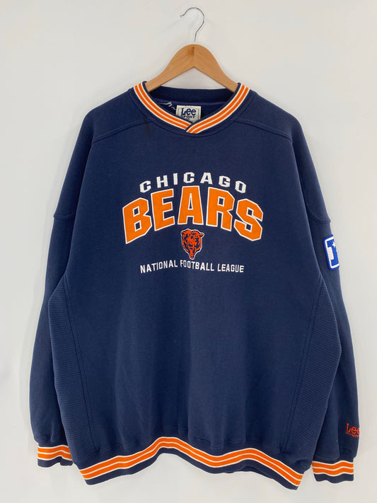 90’s CHICAGO BEARS Made in USA Size XXL Vintage NFL Sweat-shirt / K5136